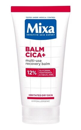 MIXA-Багатофункціональний відновлювальний бальзам Mixa Cica Balm+ для подразненої сухої чутливої шкіри немовлят, дітей та дорослих 50 мл-3600551183381-