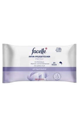 FACELLE-Салфетки для интимной гигиены Facelle 20 шт-4305615467474-