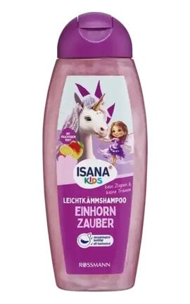 ISANA KIDS-Шампунь дитячий Isana Kids для дівчаток 300 мл-4068134031921-