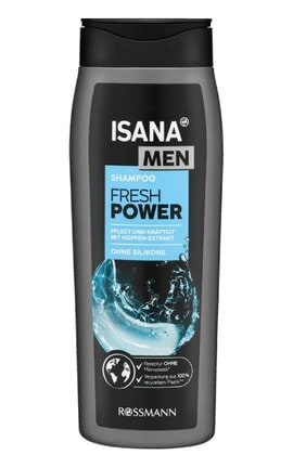 ISANA MEN-Шампунь для волос Isana Men Extra Power для мужчин 300 мл-4305615633398-
