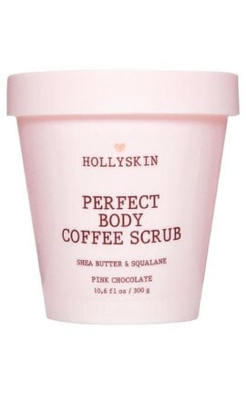 HOLLISKIN-Скраб для тіла Hollyskin Perfect Body Coffee Scrub Pink Chocolate з олією Ши та скваланом 300 г-4823109700444-