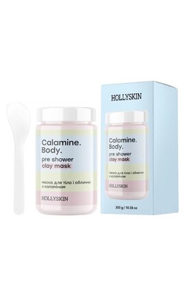 HOLLISKIN-Маска для тіла і обличчя Hollyskin Calamine. Body. з Каламіном від прищів 300 г-4823109702745-
