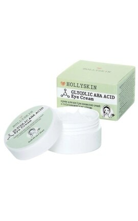 HOLLISKIN-Крем вокруг глаз Hollyskin Glycolic AHA Acid Eye Cream с гликолевой кислотой 10 мл-4823109700673-