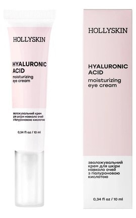 HOLLISKIN-Крем для кожи вокруг глаз Hollyskin Hyaluronic Acid Eye Cream с гиалуроновой кислотой 10 мл-4823109700666-