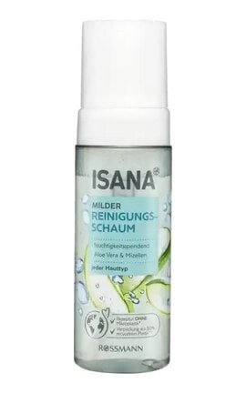 ISANA-Мицеллярная пенка для снятия макияжа Isana Для сухой и чувствительной кожи 150 мл-4068134055125-