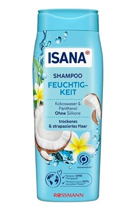 ISANA-Шампунь для волос Isana Увлажняющий 300 мл-4305615904757-