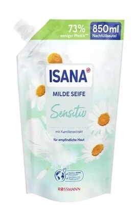 ISANA-Мыло жидкое для рук Isana Sensitiv 850 мл-4305615901541-