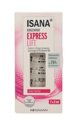 ISANA-Ампулы для лица Isana Express Lift 7 шт-4047196058237-