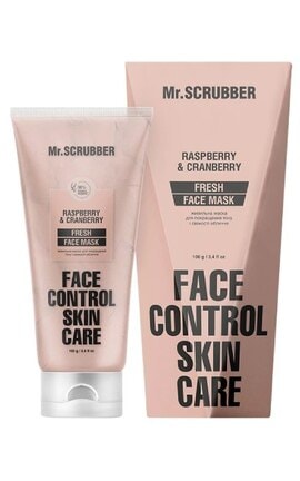 MR.SCRUBBER-Питательная маска Mr.Scrubber Fresh Face Control для улучшения тона и свежести лица 100 г-4823109701489-