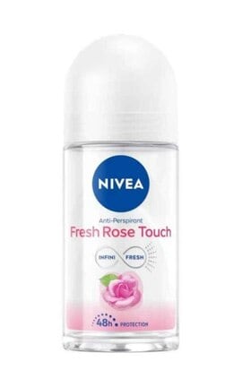 NIVEA-Дезодорант кульковий жіночий Nivea Свіжий дотик троянди, 50 мл-42419662-