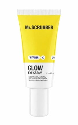 MR.SCRUBBER-Осветляющий крем для кожи вокруг глаз Mr.Scrubber Glow Vitamin C с витамином С 15 мл-4823109702448-