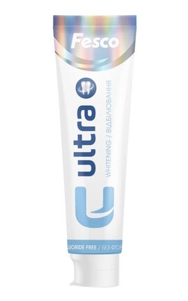 FESCO-Зубна паста Fesco Ultra Whitening 100 мл-4820204701970-