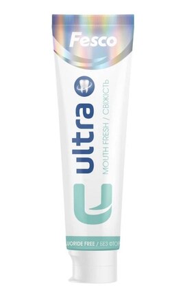 FESCO-Зубна паста Fesco Ultra Mouth Fresh 100 мл -4820204701987-