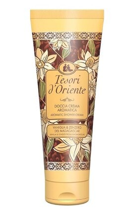 TESORI D'ORIENTE-Гель для душа Tesori d'Oriente парфюмированный Ваниль и имбирь 250 мл-8008970037462-