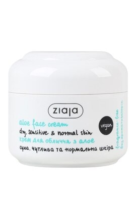 ZIAJA-Био крем для лица Ziaja Алоэ непарфюмированный 50 мл-5901887002000-