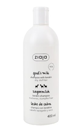 ZIAJA-Шампунь для волосся Ziaja Козине молоко для сухого та тьмяного волосся 400 мл-5901887035459-