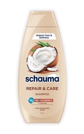 SCHAUMA-Шампунь для волос Schauma восстановление и уход 400 мл-3838824138923-
