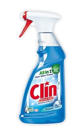 CLIN-Средство для мытья окон и стекла Clin Crystal 500 мл-9000100865760-