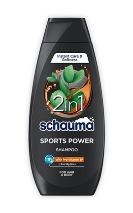 SCHAUMA-Шампунь для волосся Schauma Спорт 400 мл-9000100860246-