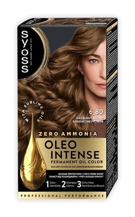 OLEO INTENSE-Краска для волос SYOSS Oleo Intense 6-80 Золотистый русый 115 мл-9000100840897-