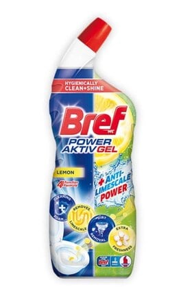 BREF-Гель для чистки и дезинфекции унитазов Bref Total Лимон и лайм 700 мл-9000101312270