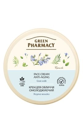 ЗЕЛЕНА АПТЕКА-Крем для лица Green Pharmacy Козье молоко 200 мл-4823015907685-