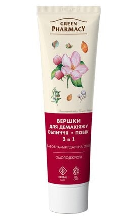 ЗЕЛЕНА АПТЕКА-Сливки Зеленая Аптека Миндальное масло и хлопок 125 мл-4823015907135-