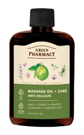 ЗЕЛЕНА АПТЕКА-Масажна олія Зеленая Аптека Антицелюлітна 200 мл-4823015918858-