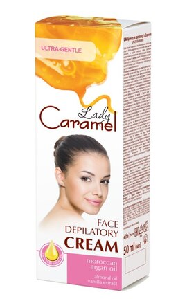 LADY CARAMEL-Крем для депиляции лица Lady Caramel Ультраножный 50 мл-4823015935688