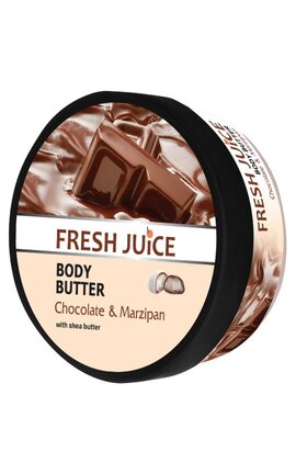 FRESH JUICE-Крем-масло для тела Fresh Juice Chocolate&Marzipan 225 мл-4823015925825-