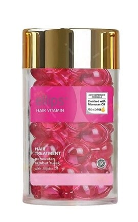 ELLIPS-Капсулы для волос Ellips Hair Vitamin Hair Treatment With Jojoba Oil «Терапия для волос» с маслом жожоба 50х1 мл-8993417200427-