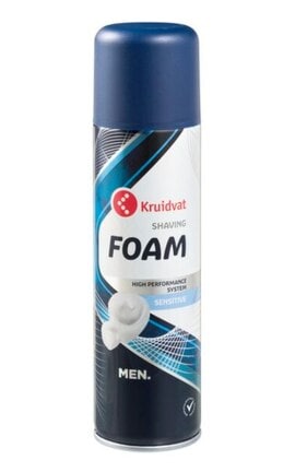 KRUIDVAT-Пена для бритья KRUIDVAT Sensitive 250 мл-8720674455495