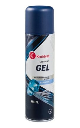 KRUIDVAT-Гель для гоління Kruidvat Men Sensitive 200 мл-8720674455518-