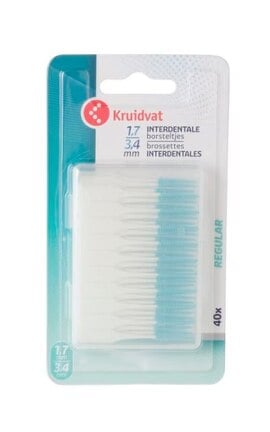 KRUIDVAT-Межзубные щетки Kruidvat 1,7–3,4 мм 40 шт-8719179205094-