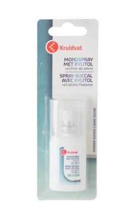 KRUIDVAT-Спрей для полости рта Kruidvat Mondspray met Xylitol 15 мл-8719179208323-