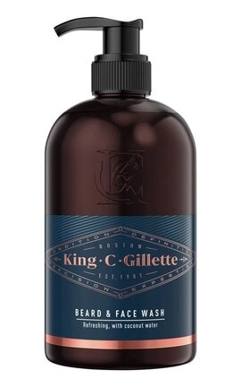 KING C-Шампунь для бороди Gillette King C. 350 мл-8006540150375-