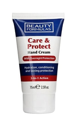 BEAUTY FORMULAS-Крем для рук Beauty Formulas Care&Protect Ночной 75 мл-5012251014311-