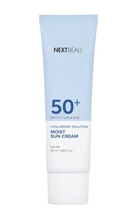NEXTBEAU-Крем солнцезащитный для лица SPF 50+ Nextbeau Hyaluronic Solution 55 мл-8809696982766-
