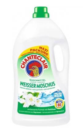 CHANTECLAIR-Гель для стирки Chante Clair Белый мускус 80 стирок 3600 мл-8015194534035-