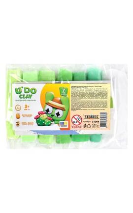 STRATEG-Набір для ліплення Strateg UDO Clay: Кактусик-4823113893736-