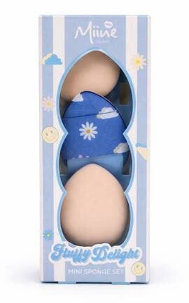 MIINE-Набір міні-спонжів для макіяжу Miine 3 шт -4894819784109-