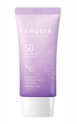 FRUDIA-Солнцезащитный крем Frudia Blueberry Hydrating Air Fit увлажняющий 50 г-8803348050919