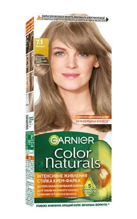 COLOR NATURALS-Стойкая краска для волос Garnier Color Naturals 7.1 Ольха 112 мл-3600540676818-