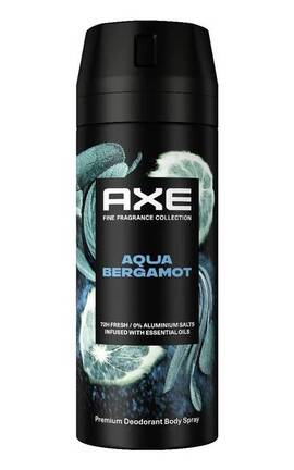 AXE-Аерозольний дезодорант Axe Fine Fragrance Aqua Bergamot 150 мл-8720181808715-