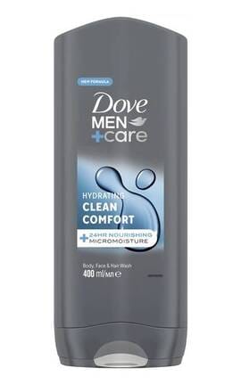 --Гель для душа Dove Men+Care Чистота и комфорт 400 мл-8720181313448-