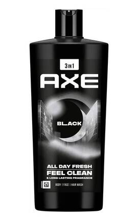 AXE-Гель для душа и шампунь AXE Black 700 мл-8720181166389-