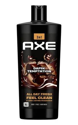 AXE-Гель для душа и шампунь AXE Dark Temptation 700 мл-8720181415463-