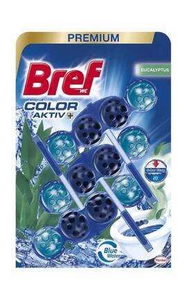 BREF-Кульки для туалету Bref кольорова вода евкаліпт 3 х 50 г-9000101853230-