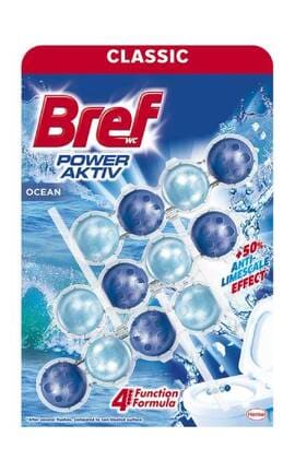 BREF-Туалетні блоки для унітазу Bref Сила Актив Океанська Свіжість Тріопак 150 г-9000100753401-