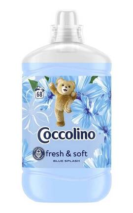 COCCOLINO-Концентрированный кондиционер для белья Coccolino Свежесть и мягкость с нотками зеленого яблока, розы и сандала 1.7 л-8720181410680